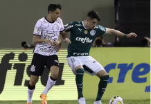 Palmeiras venceu Corinthians de goleada no último jogo em Barueri