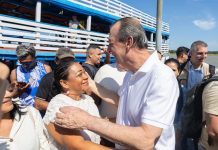 Omar Aziz reforça compromisso com o interior durante visita a Beruri