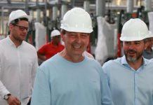 Omar Aziz visita instalações de nova fábrica que deve gerar mais de 1.200 empregos em Manaus