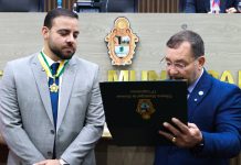CMM homenageia secretário de Segurança Pública Municipal, Alberto Siqueira Neto