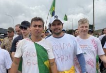 Capitão Alberto Neto une-se a Nikolas Ferreira em caminhada histórica “Acorda Brasil”