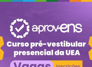 UEA abre 113 vagas remanescentes para o curso pré-vestibular aprovENS 2026