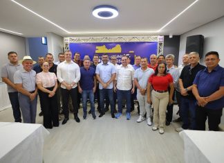 Wilson Lima reúne prefeitos e vice-prefeitos da federação União Progressista no Amazonas