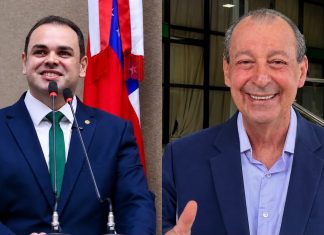 Omar Aziz e Roberto Cidade aparecem tecnicamente empatados na liderança da disputa pelo Governo do Amazonas