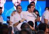 Roberto Cidade defende renovação política em evento de lançamento das pré-candidaturas de Carlinhos e Saimon Bessa