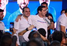Roberto Cidade defende renovação política em evento de lançamento das pré-candidaturas de Carlinhos e Saimon Bessa
