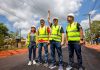 Roberto Cidade acompanha o andamento das obras de pavimentação em Autazes