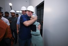 Roberto Cidade vistoria obras de revitalização do SPA Eliameme Rodrigues Mady e do Hospital Tropical