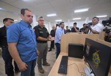 Governador Roberto Cidade acompanha conclusão das obras de modernização do Ciops