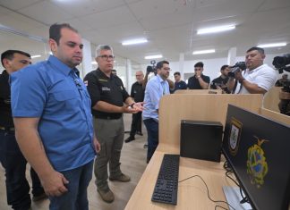 Governador Roberto Cidade acompanha conclusão das obras de modernização do Ciops