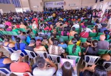Primeira-dama Thaisa Cidade acompanha Governo Presente com serviços de saúde, assistência social e cidadania em Tefé