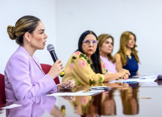 Thaisa Cidade participa de programação do Agosto Lilás no MPAM e reforça importância da proteção às mulheres
