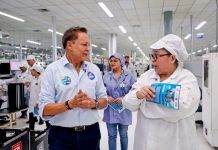 Em visita à Digitron, Adjuto Afonso defende fortalecimento da indústria no Amazonas
