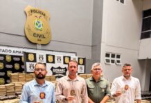 Bruno Fraga, Guilherme Torres e Rodrigo Torres são homenageados pela SSP-AM por atuação na segurança pública