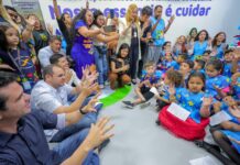 Governador Roberto Cidade destaca as mais de 74 mil sessões terapêuticas realizadas no Caic TEA Gilson Moreira