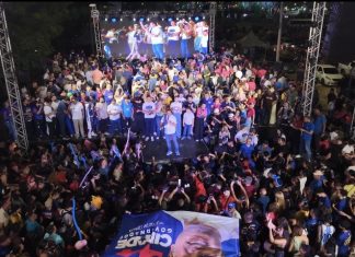 Roberto Cidade encerra campanha do 1° turno com grandes atos em Manaus e em Manacapuru