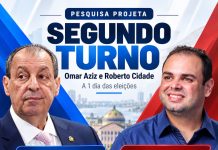 A um dia da eleição, pesquisa Projeta aponta cenário de segundo turno entre Omar Aziz e Roberto Cidade